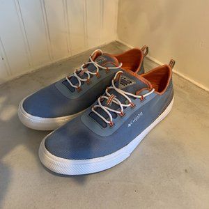 Columbia PFG Dorado Blue and Pink Casual Boat Shoes BL4629-411 Women's Size 8